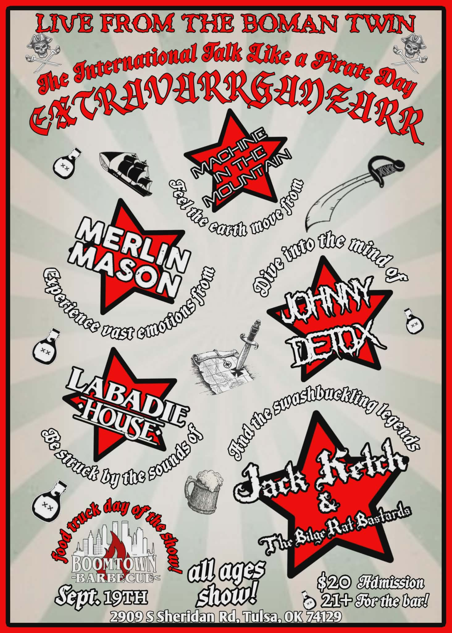 TALK LIKE A PIRATE DAY EXTRAVARRGARZARR