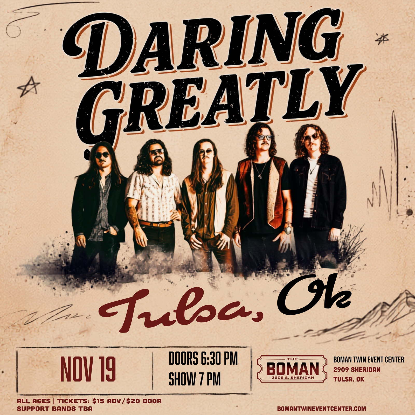 Daring Greatly - Live at The Boman
